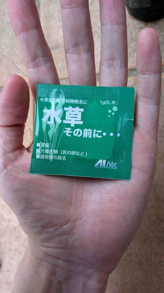 水草その前に…