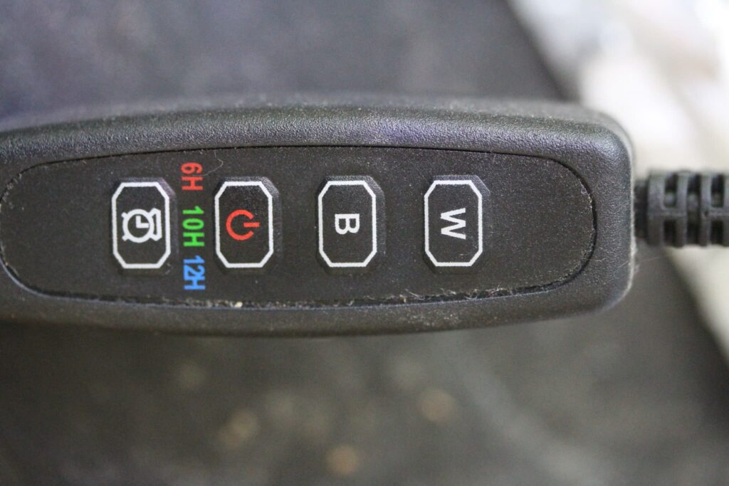 照明のスイッチ