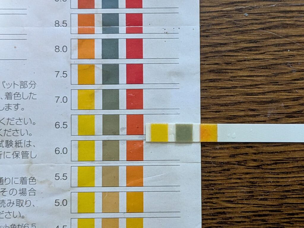 テトラ テスト試験紙ペーハー