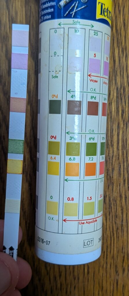 テトラテスト 6in1 試験紙